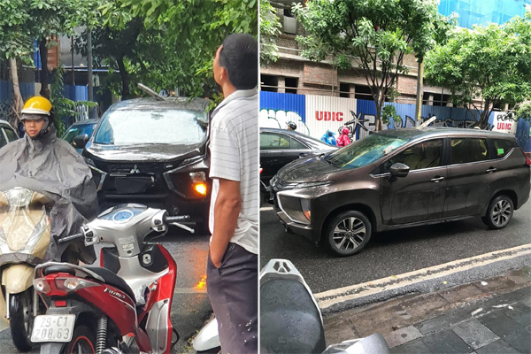 Tài xế xe giường nằm ở Nghệ An vừa lái vừa ăn mì tôm-3