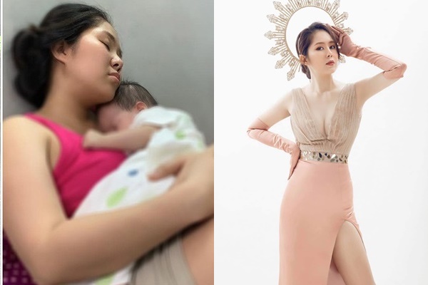 Bầu bí đứng cạnh chồng như mẹ - con, ái nữ vua sòng bài sau sinh không ai nhận ra-6