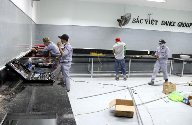 Cận cảnh bệnh viện dã chiến 700 giường tại Đà Nẵng hoàn thiện sau 72 giờ-10