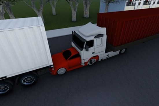 Vụ xe container đè ôtô làm 3 người chết diễn ra thế nào?