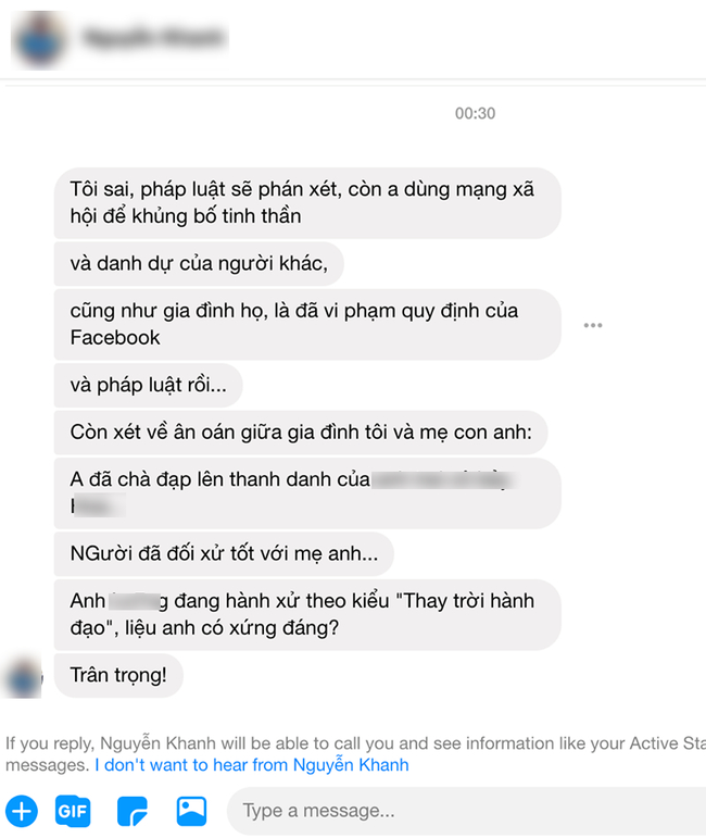 Thầy giáo bị tố gạ gẫm trẻ vị thành niên gửi ảnh khỏa thân lên tiếng: Nếu sai sẽ có pháp luật xử lý, còn cậu con trai đang chà đạp thanh danh người đối xử tốt với mẹ mình?-6