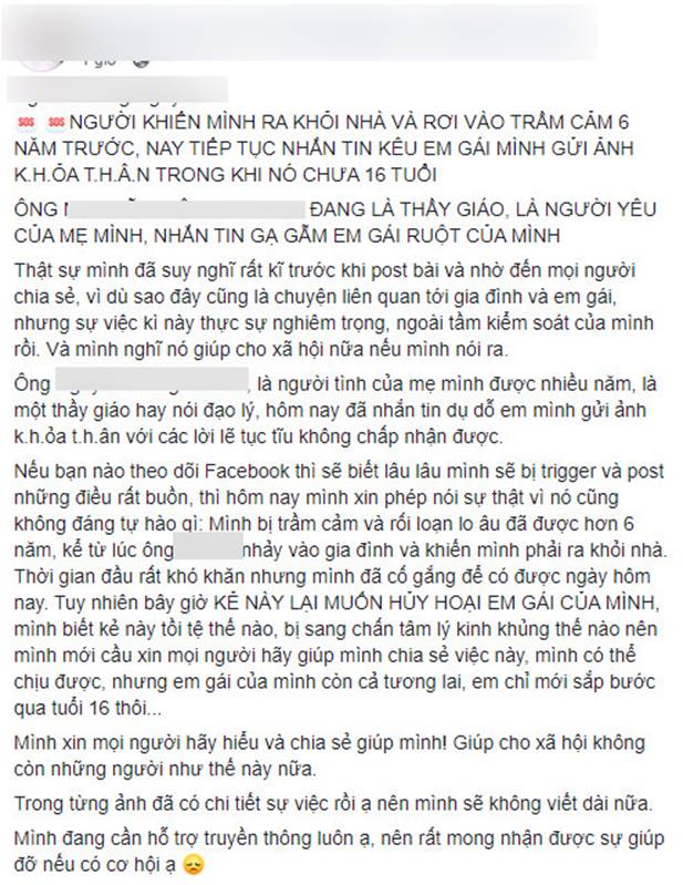 Xuất hiện người tự nhận là con gái của thầy giáo bị tố gạ gẫm trẻ vị thành niên, vụ việc có thêm nhiều tình tiết phức tạp-1