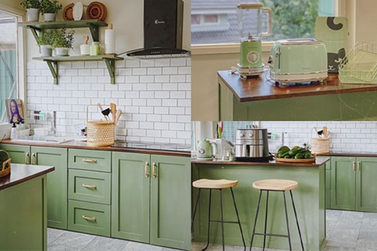 Căn bếp của vợ chồng trẻ Đà Lạt khiến chị em mê mẩn: Lên xứ bơ nên làm bếp cũng 