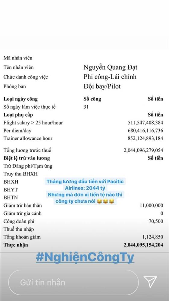 Chàng phi công trẻ nhất Việt Nam khoe bảng lương hơn 2044 tỷ đồng/tháng khiến dân mạng há hốc mồm và sự thật phía sau lại càng gây choáng váng-2