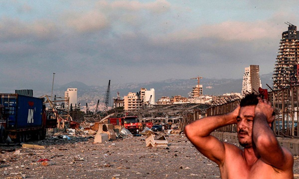 Trái tim rỉ máu của Liban: Cảng Beirut hóa thành tro tàn sau vụ nổ, tiếng gào thét ai oán tuyệt vọng đầy tang thương-2