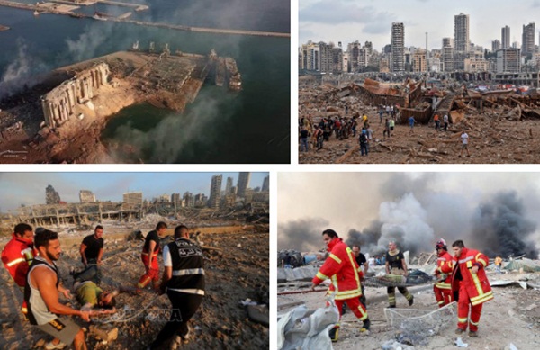 Trái tim rỉ máu của Liban: Cảng Beirut hóa thành tro tàn sau vụ nổ, tiếng gào thét ai oán tuyệt vọng đầy tang thương-3