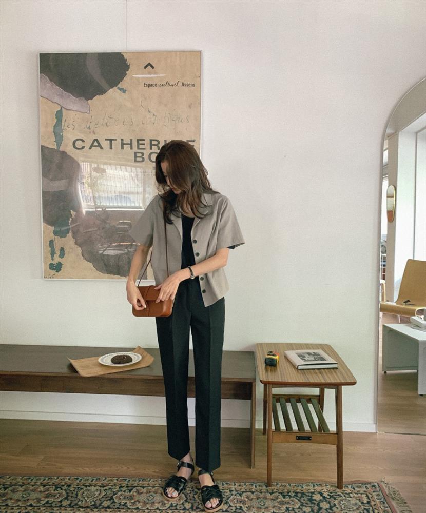 Cuối hè, chị em mau sắm ngay blazer cộc tay không thì thiệt mất bao set đồ thanh lịch sang xịn level max-3