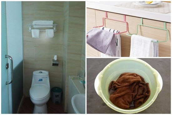 Không được treo khăn mặt ở 3 nơi này, nếu cố tình làm bạn sẽ phải hối hận