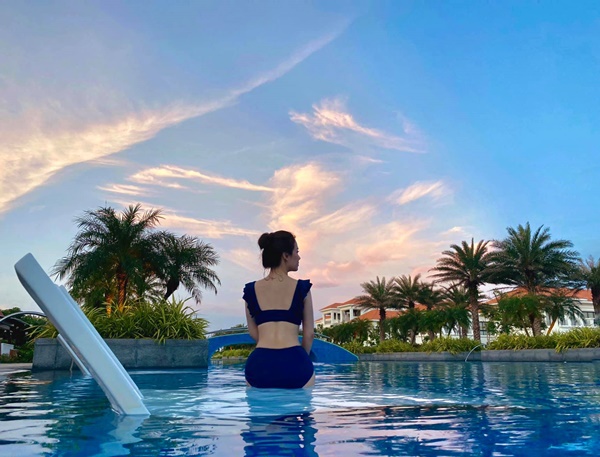 Mẹ 2 con Đan Lê sở hữu eo thon, dáng chuẩn ăn đứt gái 20 hóa ra là có lý do cả!-1