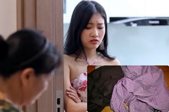Bị mẹ chồng lôi cả tủ quần áo ra lau nhà để 