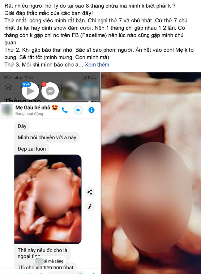 Cô gái 19 tuổi lên kịch bản giả có thai, diễn một lúc 4 vai để xin tiền chu cấp ăn tiêu, lươn lẹo đủ đường, khiến cả nhà bạn trai điêu đứng-2