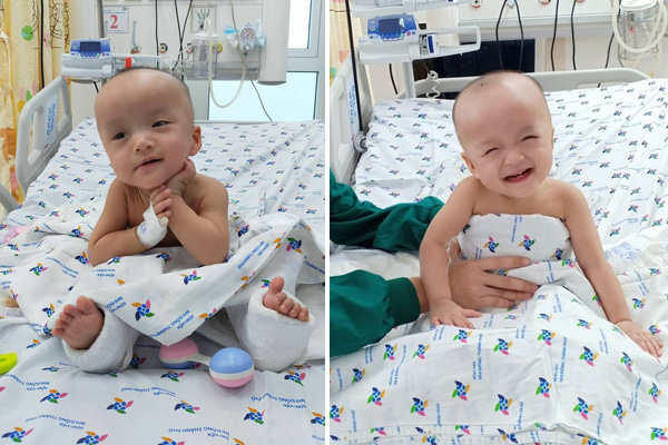 CLIP: Phút pha trò, đùa giỡn trên giường bệnh của Trúc Nhi-Diệu Nhi-4