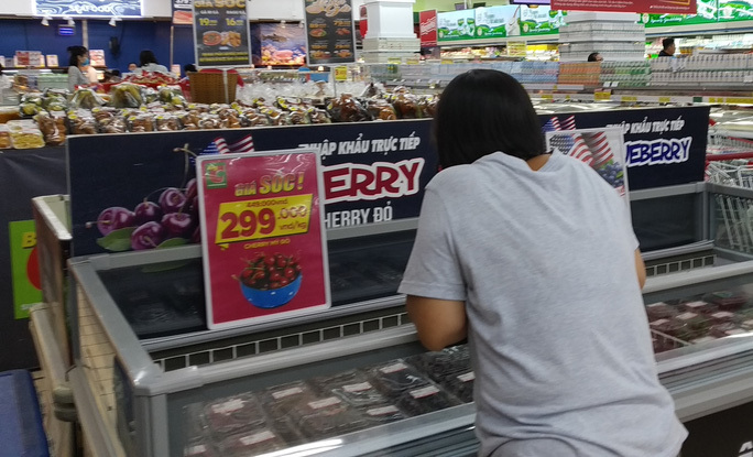 Cherry Mỹ, Canada giảm giá sập sàn, nhà nhập khẩu lo lỗ vốn-1