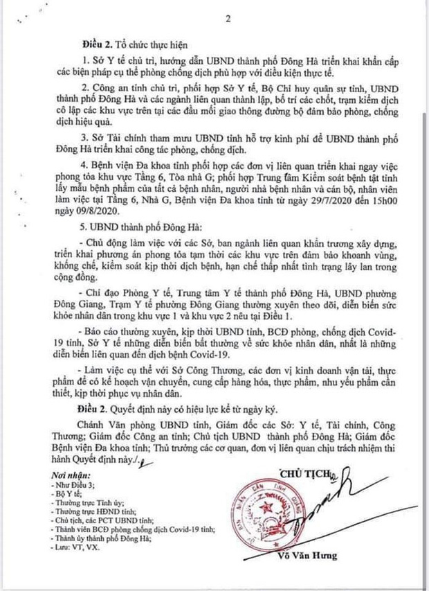 Phong tỏa khẩn cấp 3 khu vực liên quan đến 2 ca mắc COVID-19 mới được công bố-2