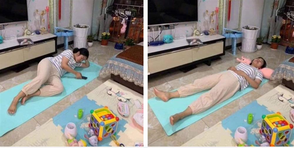 Bà mẹ hướng dẫn cách lấy lại vòng eo con kiến thần tốc sau sinh, bước cuối cùng dễ như ăn bánh chị em vừa cười ngặt nghẽo vừa kháo nhau thực hiện-2