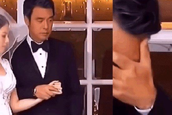 Tài tử Thần Điêu Đại Hiệp khóc như mưa trong đám cưới con gái, ánh mắt 