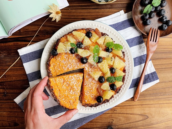 Hội ăn kiêng giảm cân mà thèm bánh thì bơi hết vào đây có món bánh này siêu ngon, ăn cả ngày cũng không lo tăng cân!-6