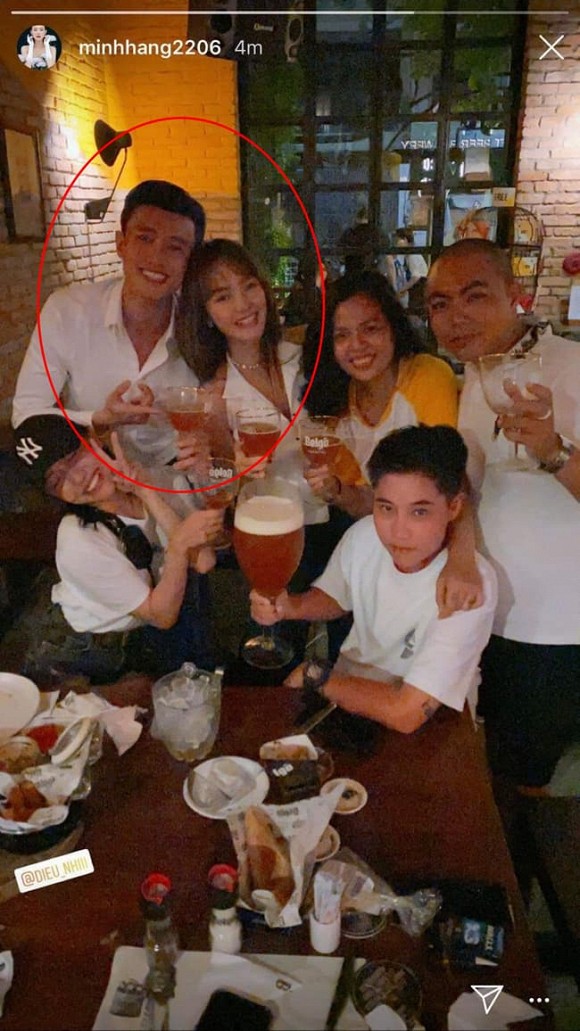 Quốc Trường bất ngờ lộ khoảnh khắc kề đầu dựa vai thân thiết với Minh Hằng-1