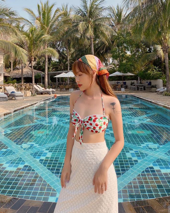 Loạt sao và hot girl cùng lăng xê mốt quấn khăn, ai cũng trendy cá tính nhưng xui cho Ngọc Trinh sến súa nhất hội-8