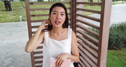 Thúy Vân mới cưới ít ngày, nay trong clip bụng đã lớn tướng, mũi nở, mặt vỡ nét-2