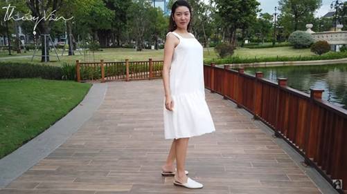 Thúy Vân mới cưới ít ngày, nay trong clip bụng đã lớn tướng, mũi nở, mặt vỡ nét-7