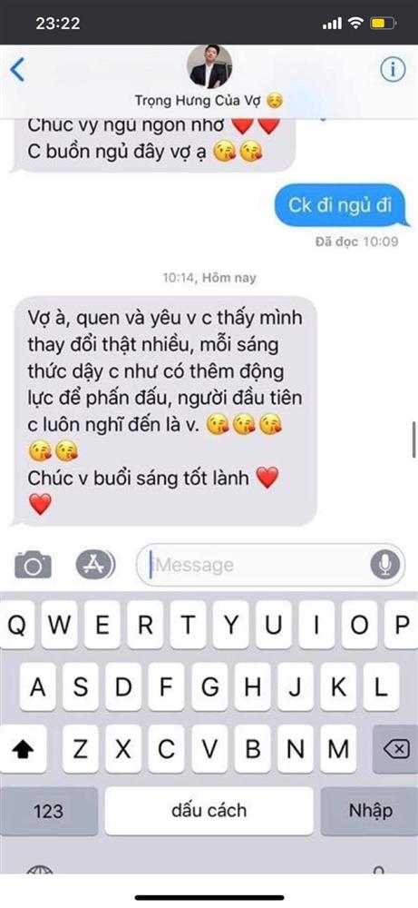 Loạt tin nhắn của ông chồng nổi tiếng và Âu Hà My: Sến súa thế này ai mà theo được anh, tin nhắn cho người tình lúc vợ sẩy thai mới gây chú ý!-6