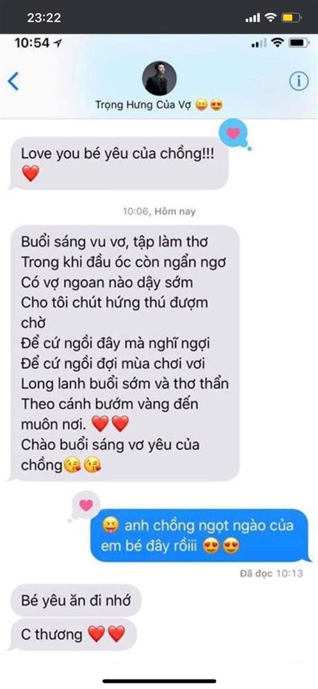 Loạt tin nhắn của ông chồng nổi tiếng và Âu Hà My: Sến súa thế này ai mà theo&nbsp;được anh, tin nhắn cho người tình lúc vợ sẩy thai mới gây chú ý!-3