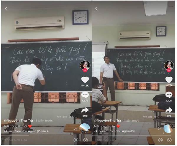 Xúc động với ‘bài tập về nhà’ hút hàng vạn lượt yêu thích trên tiktok-1