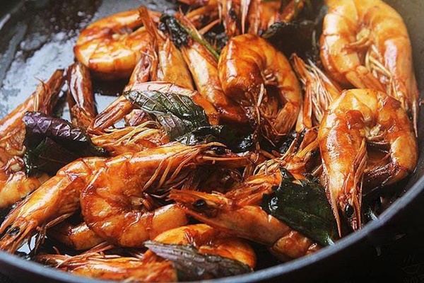 Tôm xào tía tô vừa ngon lại lạ miệng, chồng con ăn không thể ngừng đũa-5