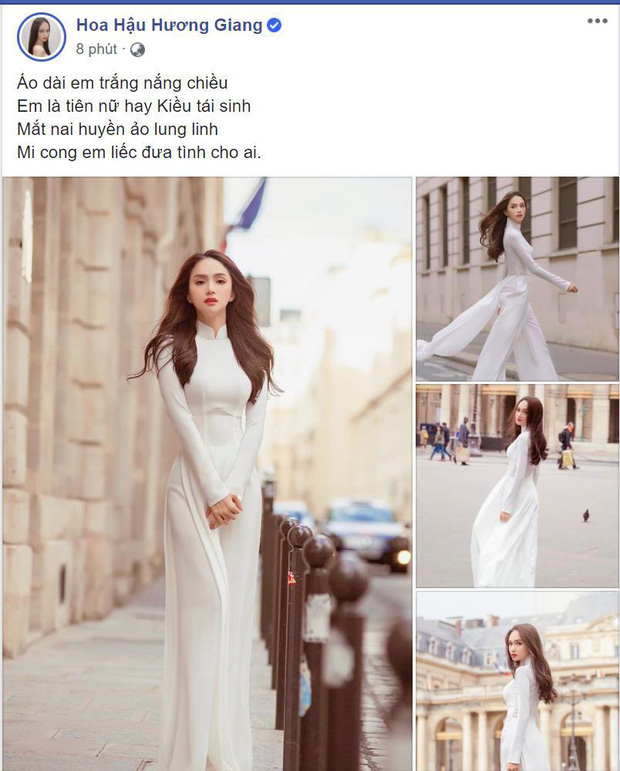 Hương Giang tung bộ ảnh lung linh hậu sóng gió: Diện áo dài đẹp mê mẩn lại thả thính” cực ngọt, bảo sao Matt Liu mê!-1