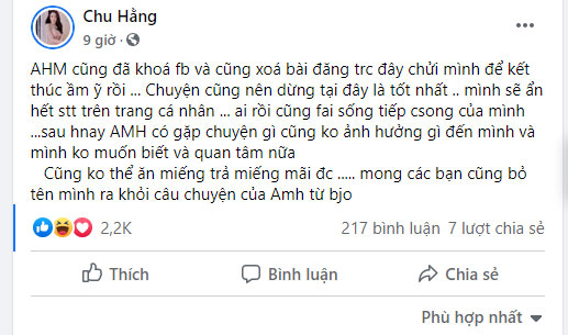 Hot girl 3 đời chồng tuyên bố ngừng chiến với Âu Hà My, xóa sạch tất cả chuyện ầm ĩ trước đó-3