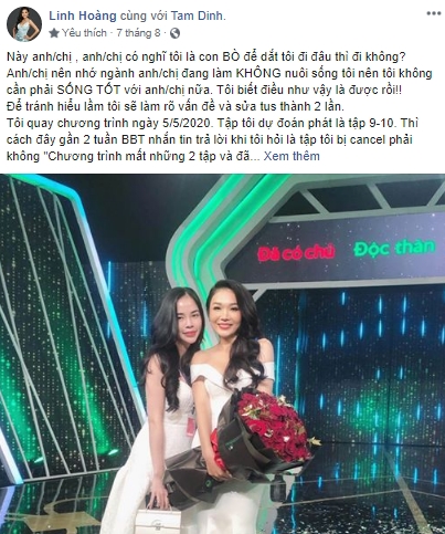 Dân mạng tiếp tục ném đá em gái Hoàng Thùy sau khi NSX Người ấy là ai?” dọa xử lý theo luật: Làm luật sư mà phát ngôn thiếu suy nghĩ!-3