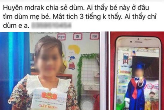 Bỏ quên con gái ở quán gội đầu, mẹ về nhà Livestream rồi báo công an là con gái bị bắt cóc