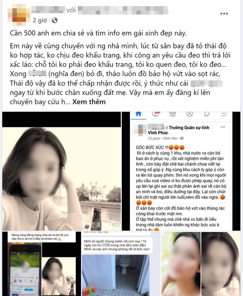 Xôn xao chuyện người phụ nữ đại náo khu cách ly: Chê WC bẩn nên tiểu luôn ra nhà tắm, không chịu đeo khẩu trang, ném đồ vào mặt người khác?-1