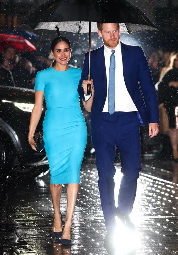 Meghan Markle bị tố cố tình bắt chước mẹ chồng Diana khi diện bộ váy trả thù như một cái tát vào mặt Hoàng gia Anh-3