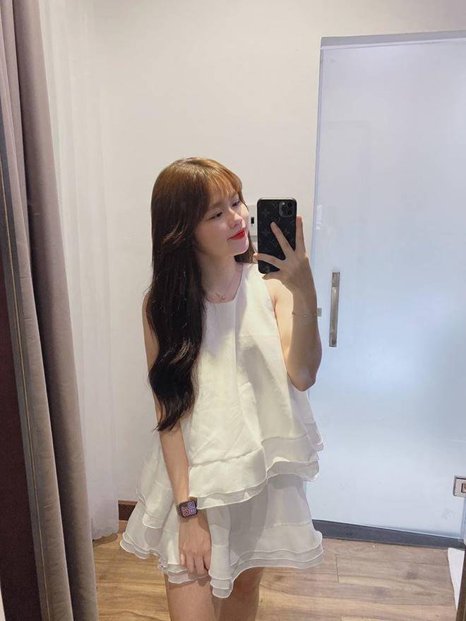 Huỳnh Anh đổi style ăn diện một màu” từ ngày quen Quang Hải, tưởng nhàm chán mà chàng vẫn yêu-6