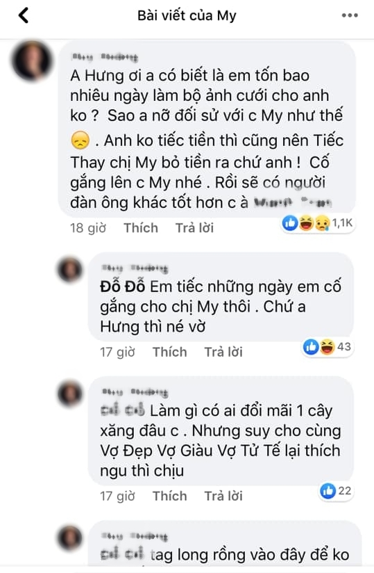 Hàng loạt người trong ekip thực hiện bộ ảnh cưới của Âu Hà My bức xúc lên tiếng, bất ngờ hơn cả là lời tiên tri từ 11 tháng trước: Chồng em không đơn giản đâu”-4