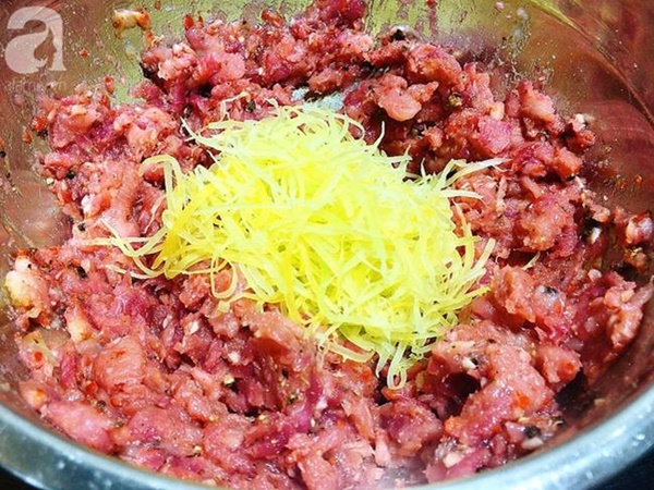 Dùng cùi bưởi và đu đủ làm nem chua chay 100% vừa an toàn vừa ngon không kém gì nem thịt-7