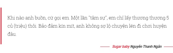 Bí mật thế giới ngầm sugar baby - daddy : Mặt thật baby-2