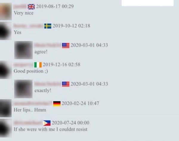 Mẹ bủn rủn khi thấy ảnh con gái trên trang web dành cho bọn biến thái, phẫn nộ hơn với những chi tiết trong hình và bình luận phía dưới-4