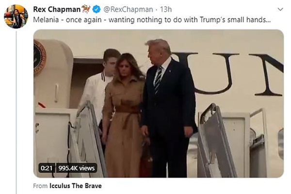 Khoảnh khắc Đệ nhất phu nhân Mỹ liên tục từ chối nắm tay chồng bị máy quay bắt trọn, dân tình nổ ra tranh cãi kịch liệt-3