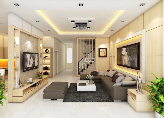 Bài trí phòng khách đúng phong thủy để tiền vào nhà chật két-3