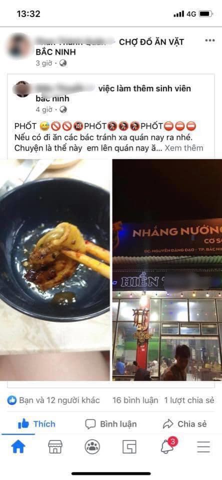 Xôn xao clip cô gái trẻ bị chủ quán nướng ở Bắc Ninh đe dọa, nhục mạ, bắt quỳ gối xin lỗi rồi livestream lên MXH vì dám bóc phốt đồ ăn có sán-2