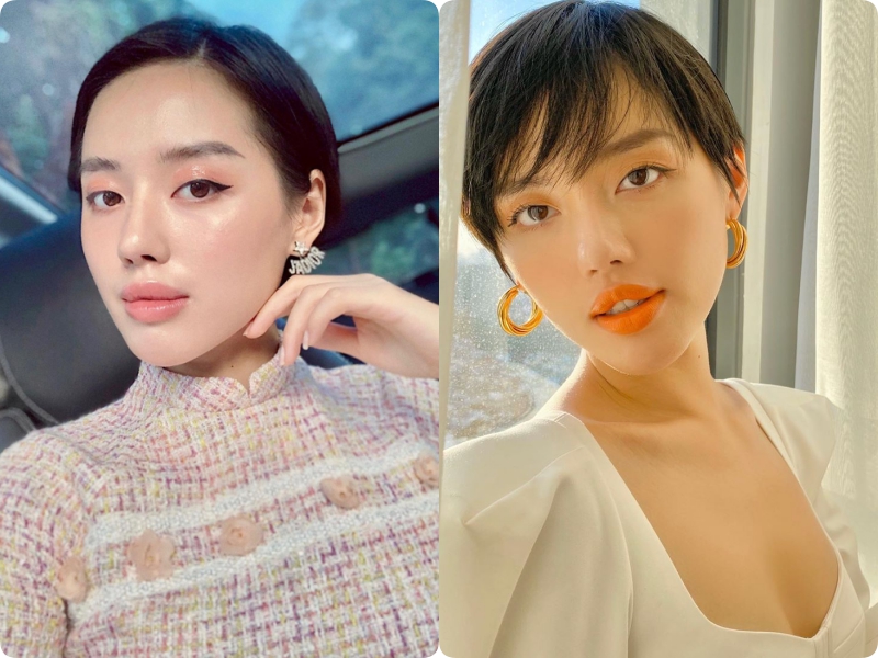 Hết Hari Won lại đến Thiều Bảo Trâm lộ trán sân bay, chẳng trách nhiều người không dám hất mái lên dù nóng-6