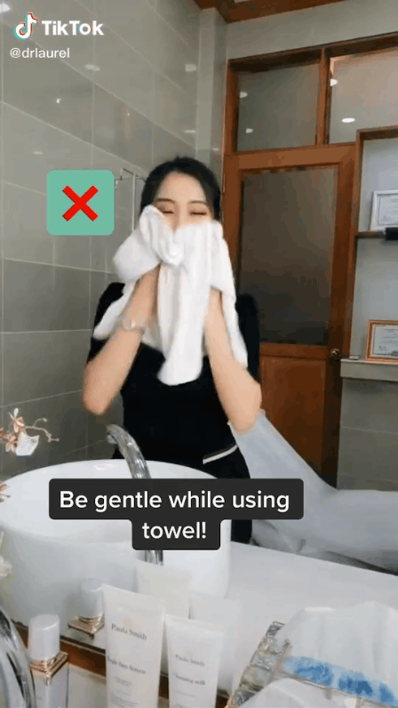 Nhìn clip hướng dẫn rửa mặt đúng cách, chị em nào cũng tá hỏa vì từ trước tới giờ đều làm sai-5