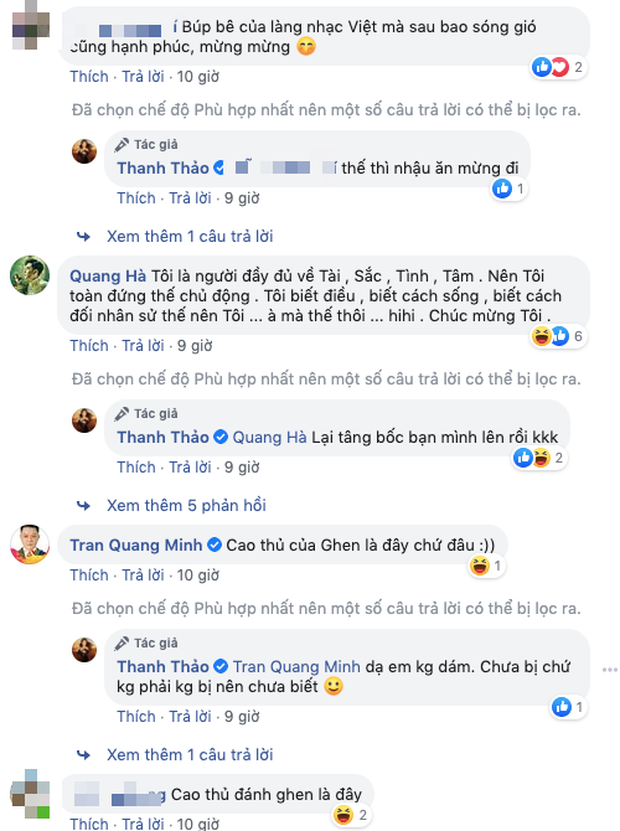 Thanh Thảo hé lộ chiêu đánh ghen chẳng giống ai”, BTV Quang Minh, Quang Hà và đông đảo fan phải tâm phục khẩu phục-2