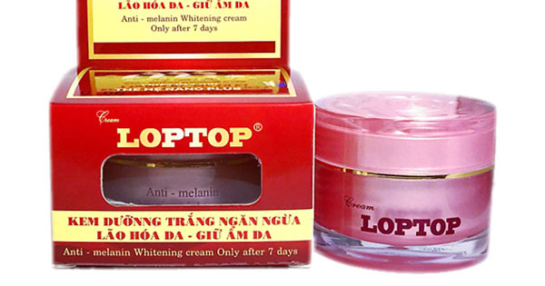 Thu hồi kem dưỡng trắng ngăn ngừa lão hóa da, giữ ẩm da do chứa chất cấm-1