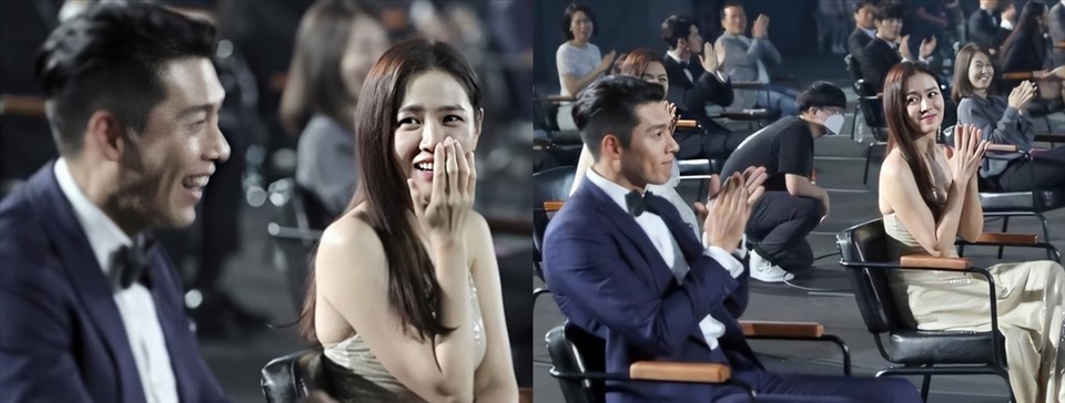 Hyun Bin - Son Ye Jin diện đồ ton-sur-ton tình bể bình-5