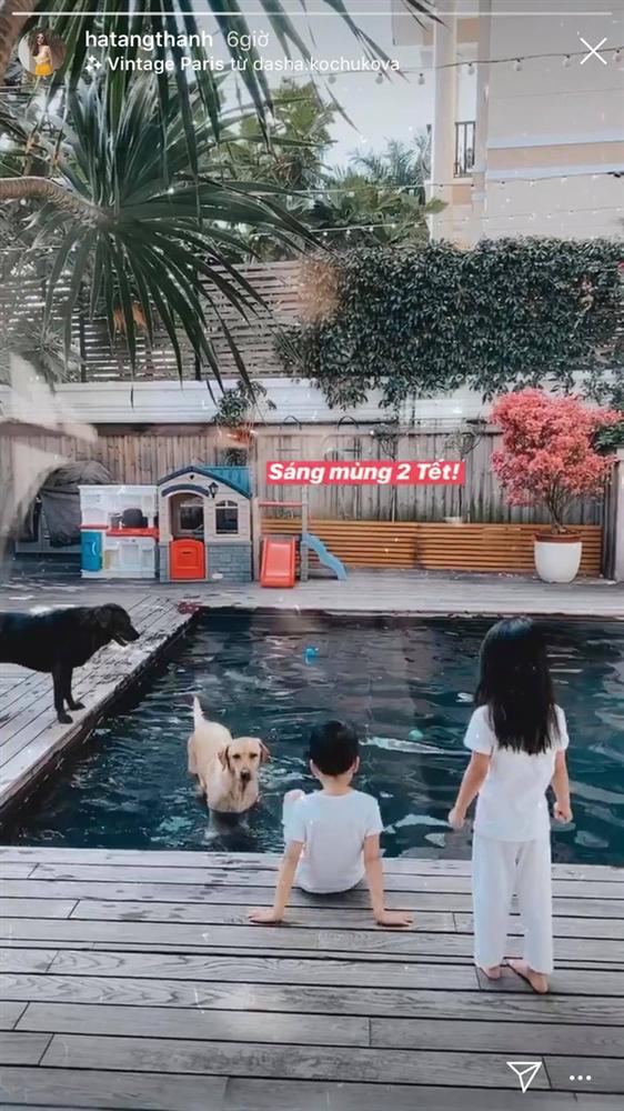 Con trai vừa trổ tài cắt dán, Hà Tăng đã đầu tư hẳn một góc sáng tạo nhìn là biết phong cách nhà giàu dạy con-4