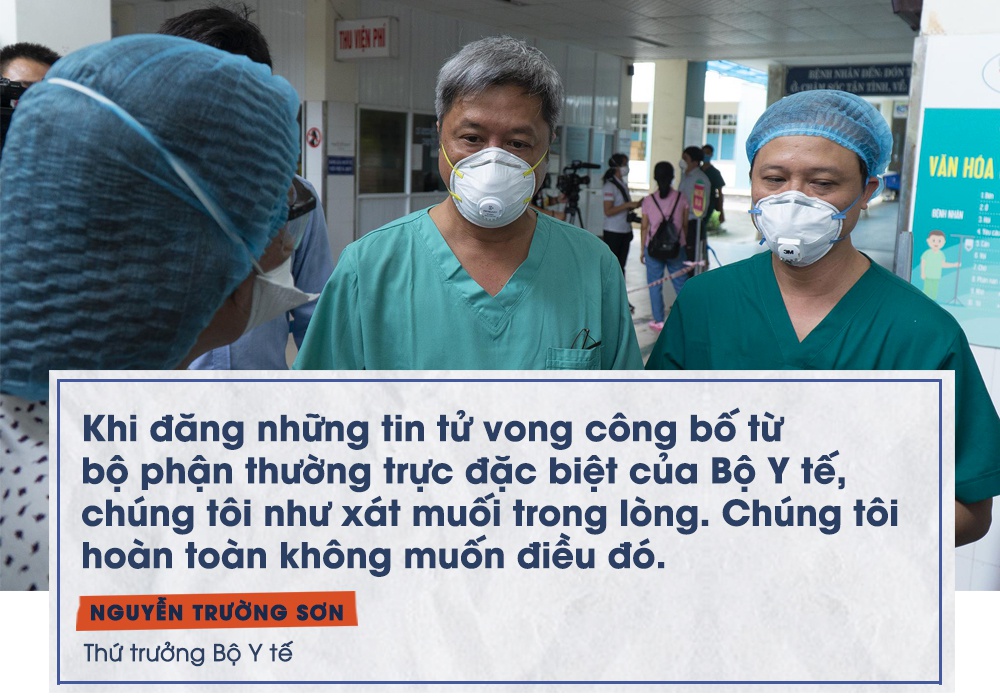 Thứ trưởng Nguyễn Trường Sơn: Chúng tôi như xát muối trong lòng khi công bố ca tử vong-4